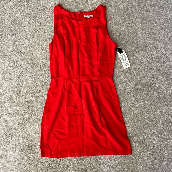 BB Dakota Dresses & Skirts - BB Dakota Bright Red Sleeveless Dress